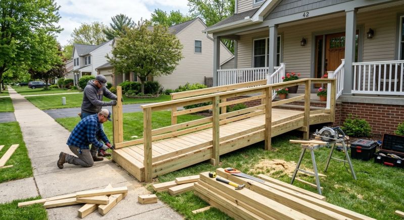 Residential Ramp Installation in Wilmington, NC